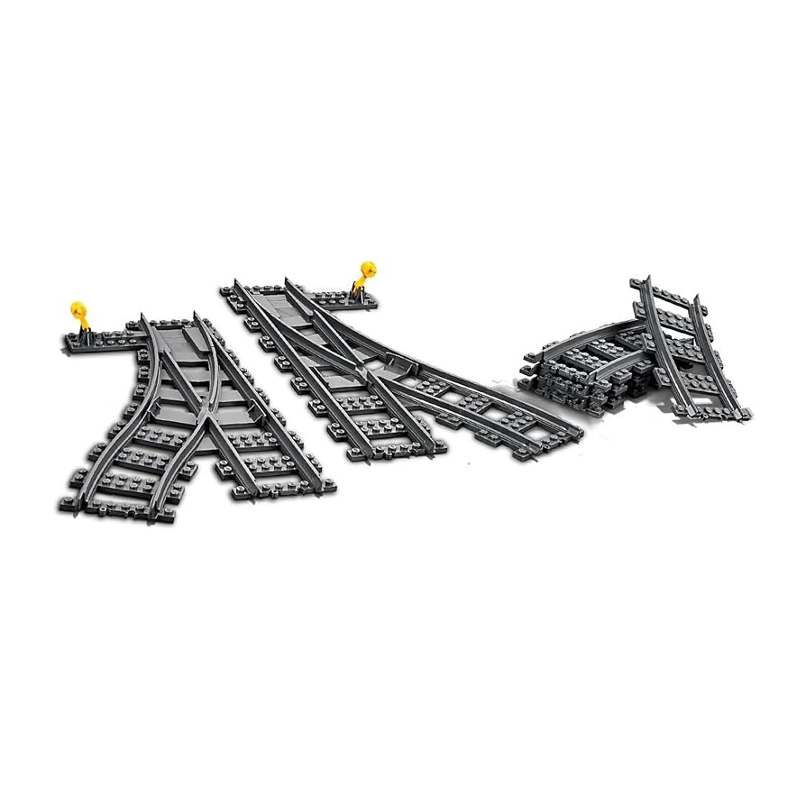 シリウス・コネクション 楽天市場】レゴ(LEGO) シティ 交差付きレールセット 60238